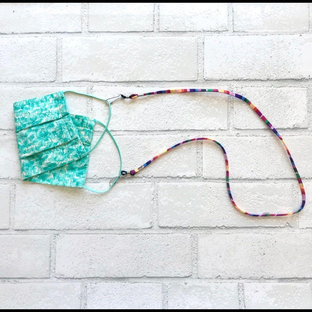 Face mask lanyard chain necklace